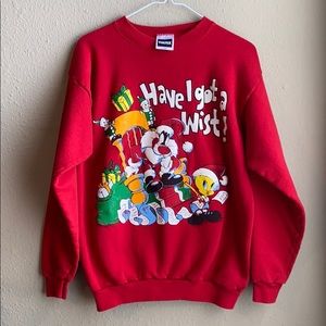 Vintage Graphic Christmas sweatshirt